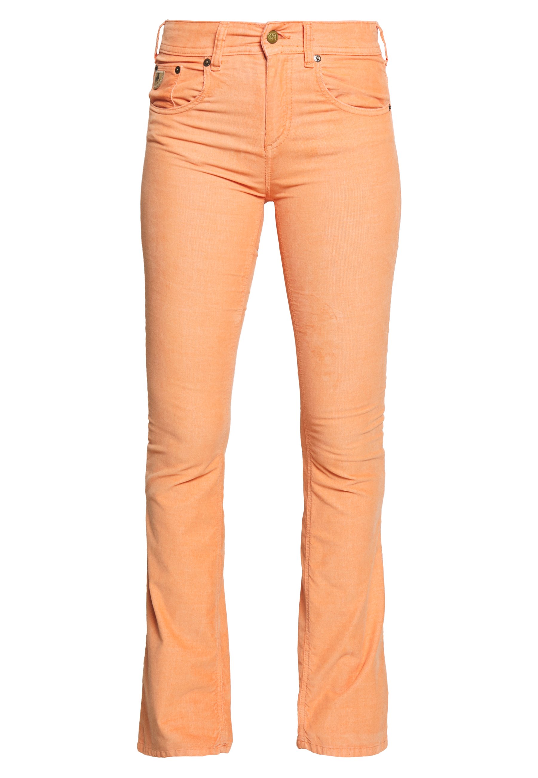 LOIS Jeans MELROSE Bukse papayaoransje Zalando.no Pink Melrose Velour Solid Bukser | Lois | Boot cut Jeans