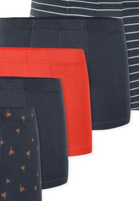 Schiesser 5 PACK  - Panties - graphit rot