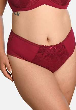 HIGH-VIENNA - Pants - bordeaux