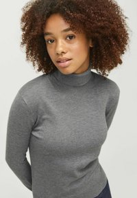 JJXX JXADA COMFY ROLL NECK - Maglione - medium grey melange