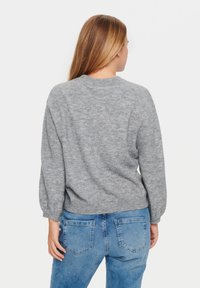 Saint Tropez BARBEL - Maglione - mist grey melange