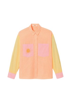 Promod, CHEMISE RAYÉE OVERSIZE - Chemisier - rayures multicolores