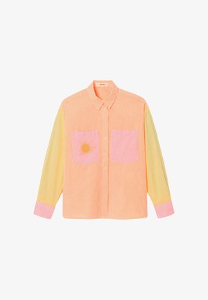 Promod, CHEMISE RAYÉE OVERSIZE - Chemisier - rayures multicolores