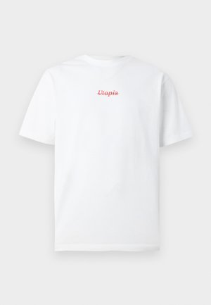 Only & Sons, ONSFRED LIFE TEE - T-shirt imprimé - bright white