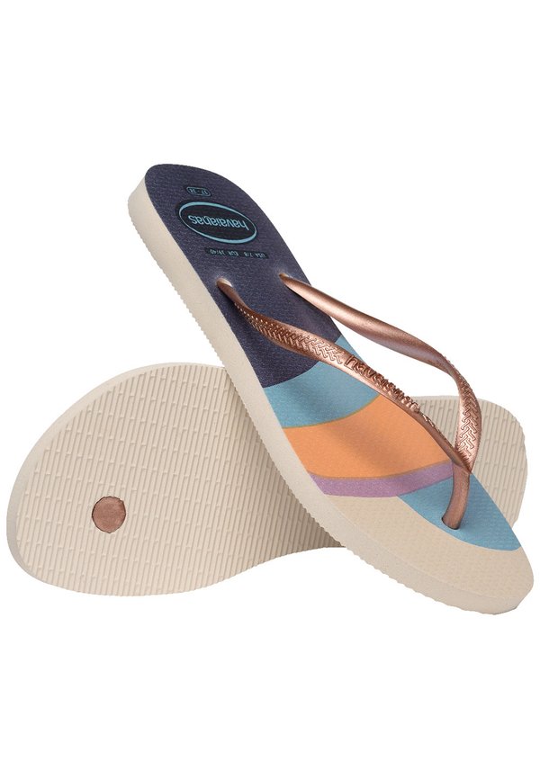 SLIM PALETTE GLOW - T-bar sandals - beige2