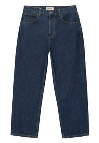 BAGGY - Traperice opuštenog kroja - mottled dark blue