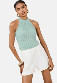 SPARKLE HALTER NECK  - Topp - blue