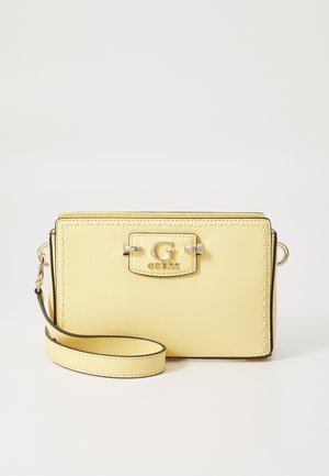 NASTRA MINI TOP ZIP - Keresztpántos táska - cornsilk