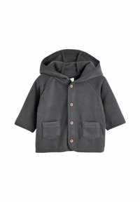 Next HOODED COSY - REGULAR FIT - Forro polar - charcoal grey
