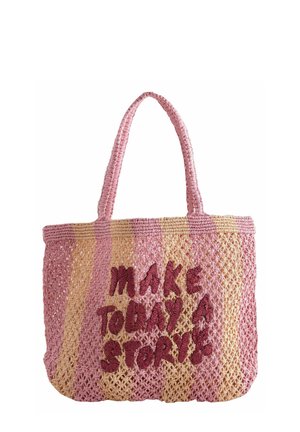 Strandaccessoire - pink stripe