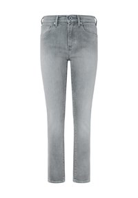 Kitsa lõikega teksad - grey denim