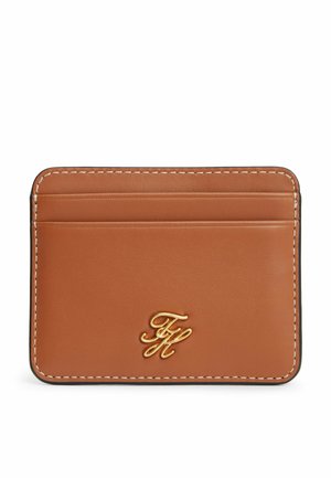 LOGO PLAQUE  - Étui pour cartes de visite - cognac