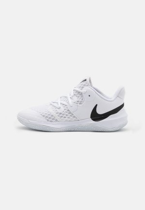 ZOOM HYPERSPEED COURT UNISEX - Handball shoes - white/black