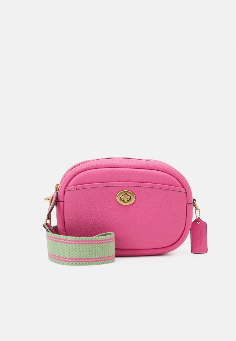 Coach SOFT CAMERA WITH STRAP Umhängetasche petunia/pink Zalando.at