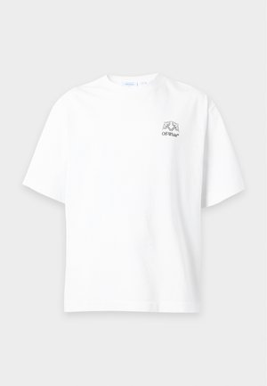 OFF-WHITE, OFFLINE HALF ARROW SKATE TEE - T-shirt imprimé - white