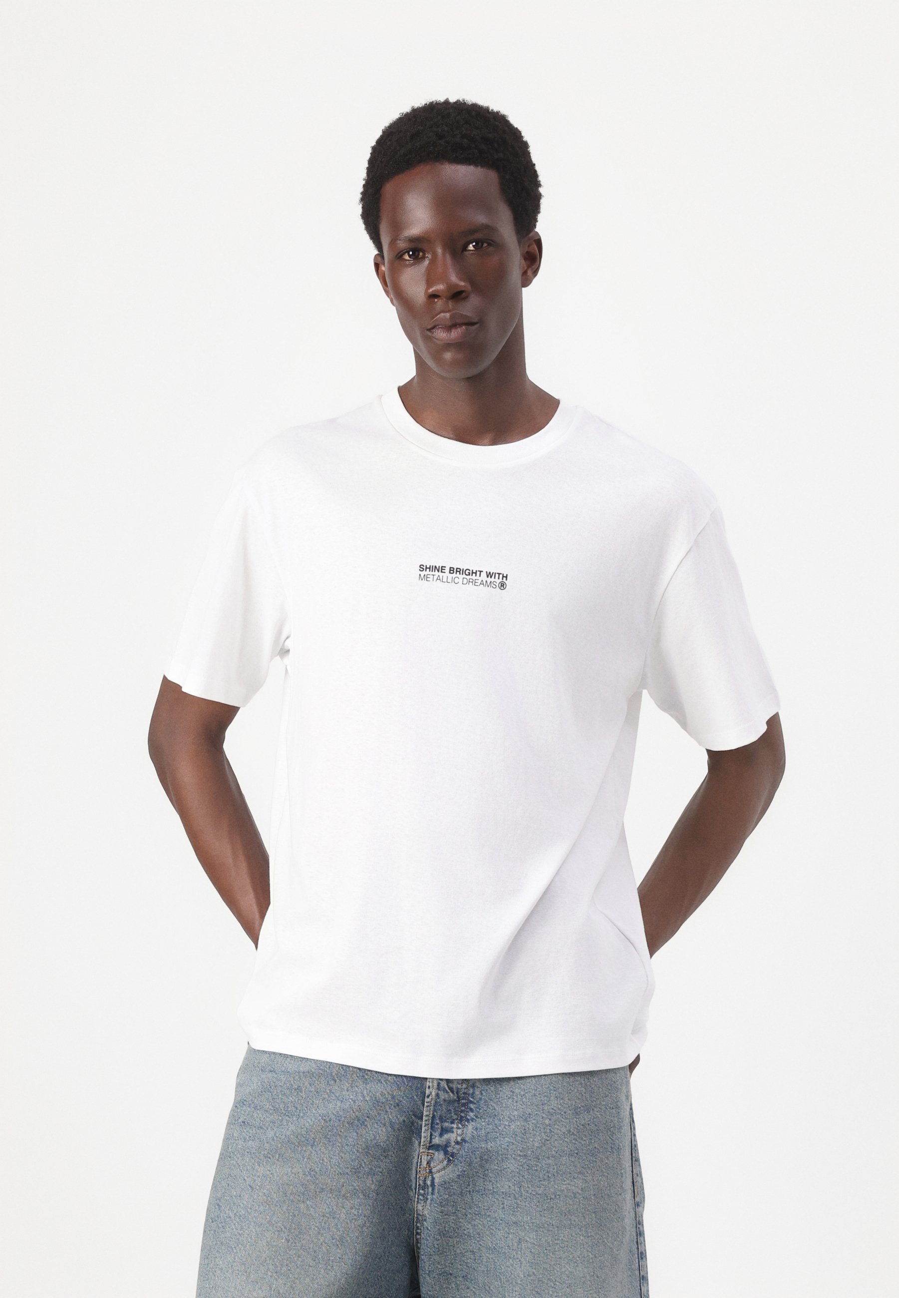 JORDRE TEE CREW NECK - Print T-shirt - Product Details