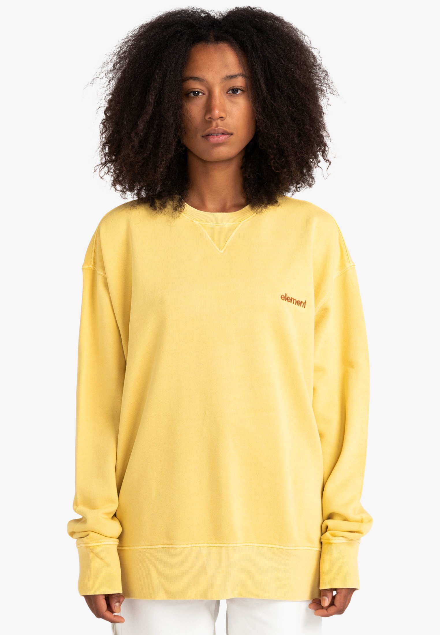 Element Sweater - cream gold/geel - Zalando.nl
