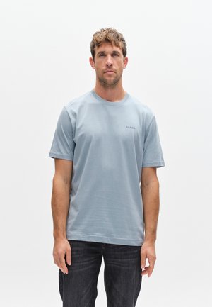 DUNE LOGO SS GOTS - Paprasti marškinėliai - light blue