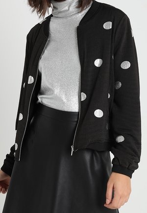 Blouson Bomber - metallic grey