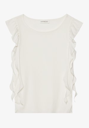 Even&Odd T-shirt z nadrukiem - offwhite