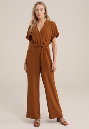 Tuta jumpsuit - brown