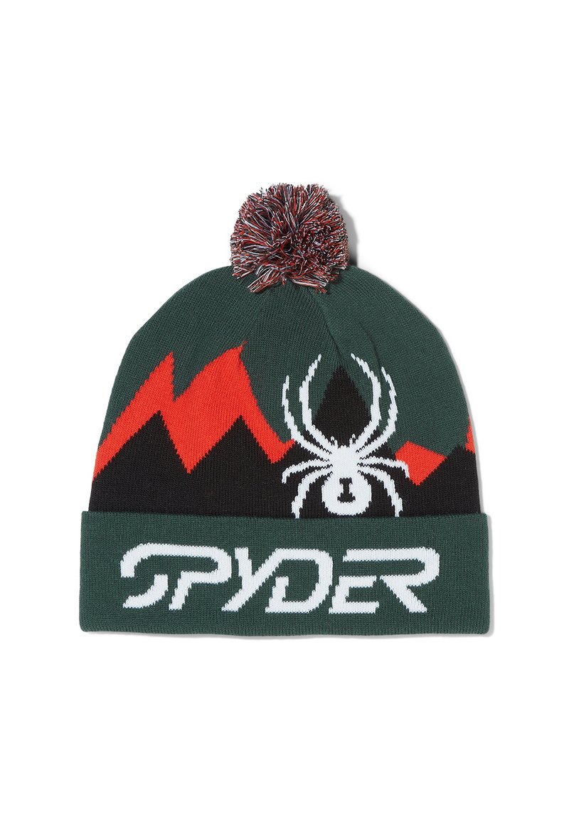Spyder Damen Beanie-Mütze Royal Hat - Recyceltes Polyester Mit Faux-Fur Bommel