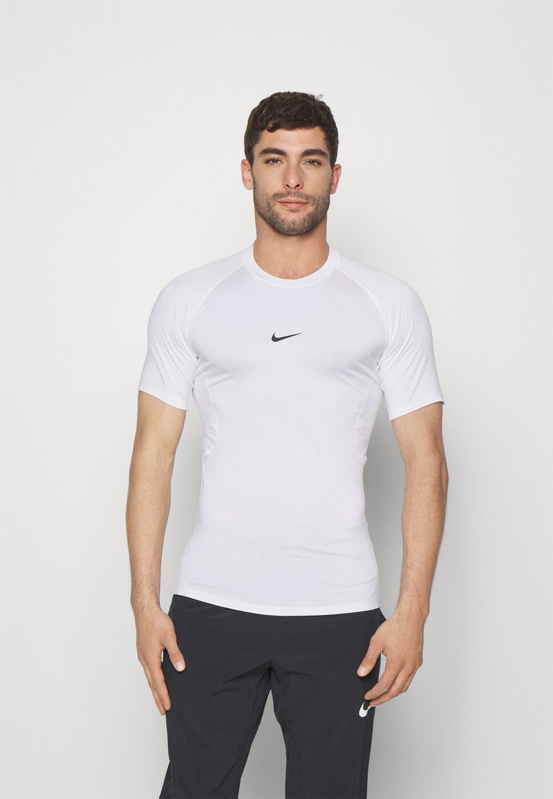 Nike Performance Sport T-shirt - white/black/weiß - Zalando.de