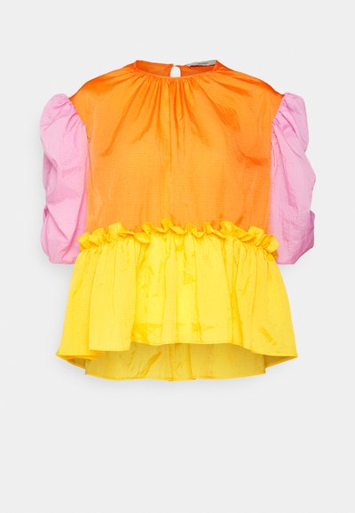 Brogger EXCLUSIVE ADA TOP - Μπλούζα - orange/pink/yellow