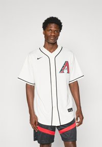 Nike Performance - MLB ARIZONA DIAMONDBACKS GAME HOME  - Nyomott mintás póló - sail Miniatűr kép 1