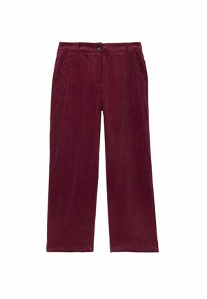 FatFace, CORD TROUSERS - Nohavice - burgundy red