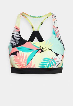 LASCANA BUSTIER LAYNE - Bikini-Top - multi-coloured