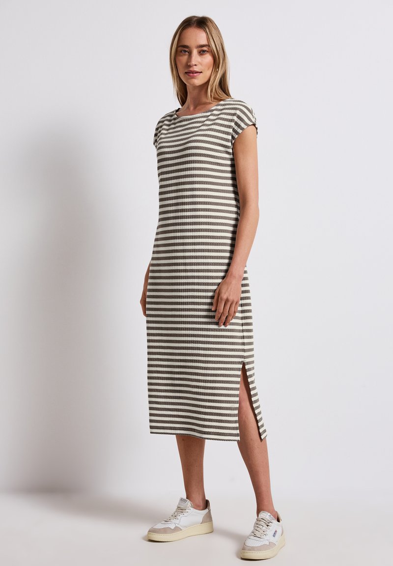 Street One - OPTIK - Day dress - braun, Enlarge