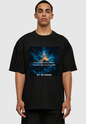 GRATITUDE - Print T-shirt - black