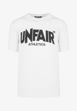 UNFAIR ATHLETICS CLASSIC LABEL - Print T-shirt - white