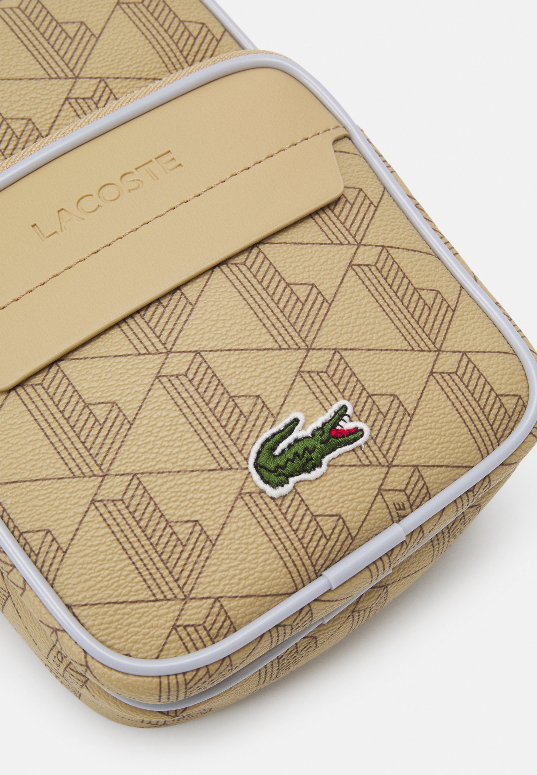 Lacoste THE BLEND SEASONAL UNISEX バッグ Lacoste THE BLEND SEASONAL UNISEX - Cross body bag - beige