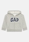BABYGAP RELAXED LOGO ZIP HOODIE - Vetoketjullinen college - light grey