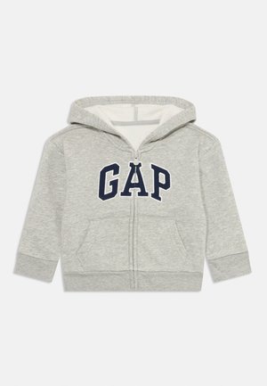 LOGO TODDLER BOY - Bluză de molton cu fermoar - light grey
