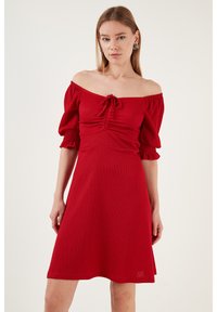 LELA REGULAR FIT - Jurk - red