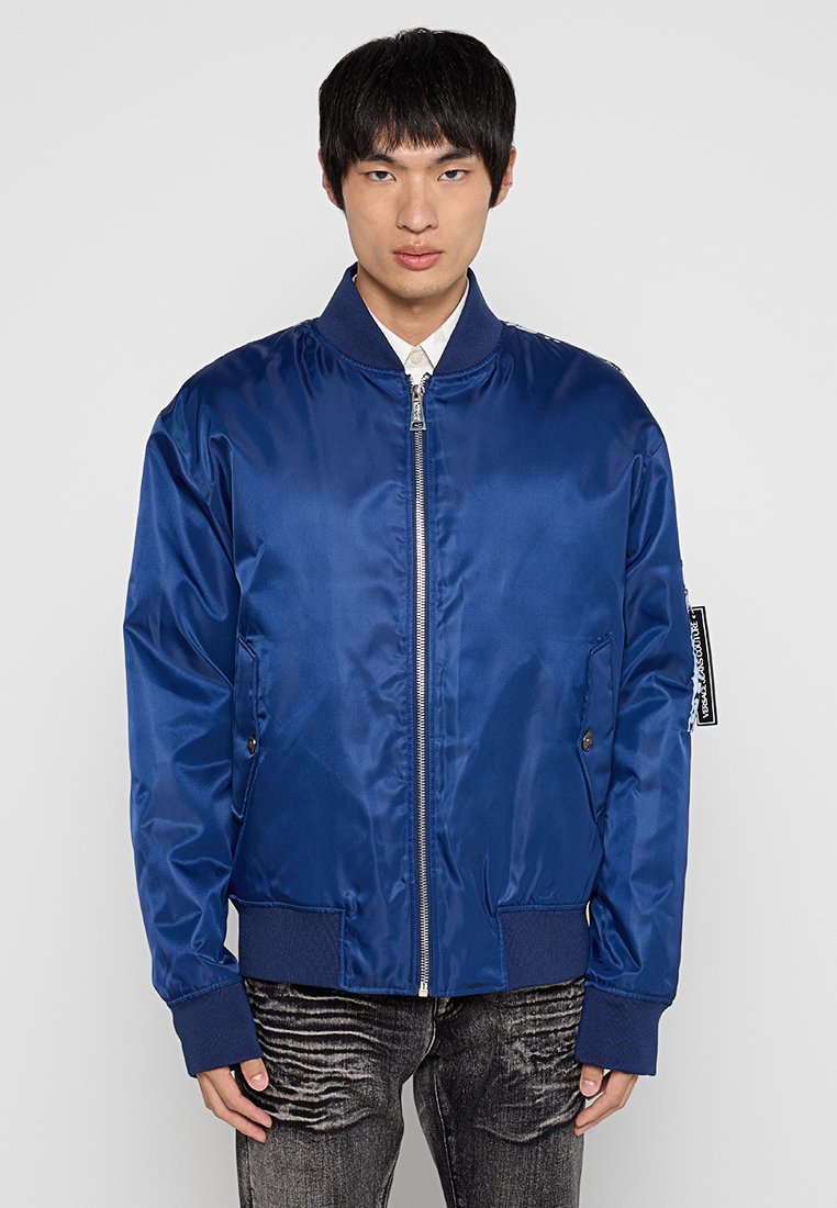 Versace Jeans Couture Bomberjacks blauw Versace Jeans Couture Bomberjacks blauw