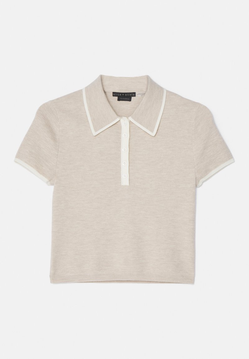alice + olivia Poloshirt crème alice + olivia Poloshirt crème