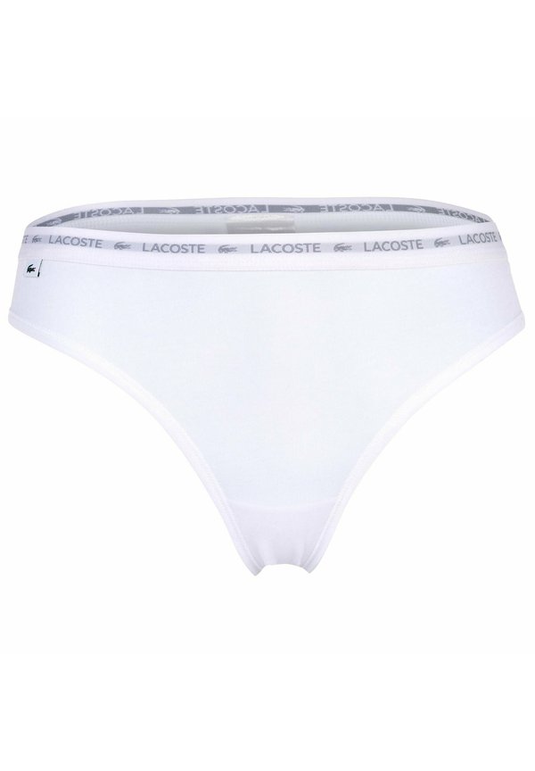 STRINGS 6ER PACK - LOGOBUND EINFARBIG - Thong - schwarz schwarz grau weiß3