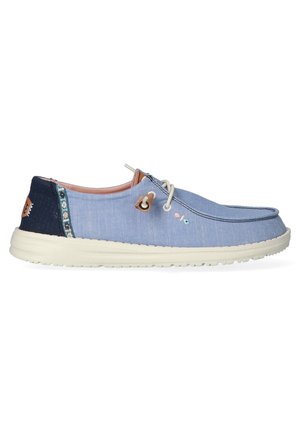 Wendy Chambray Boho - Slip-On Schuhe - Casual lace-ups - blue