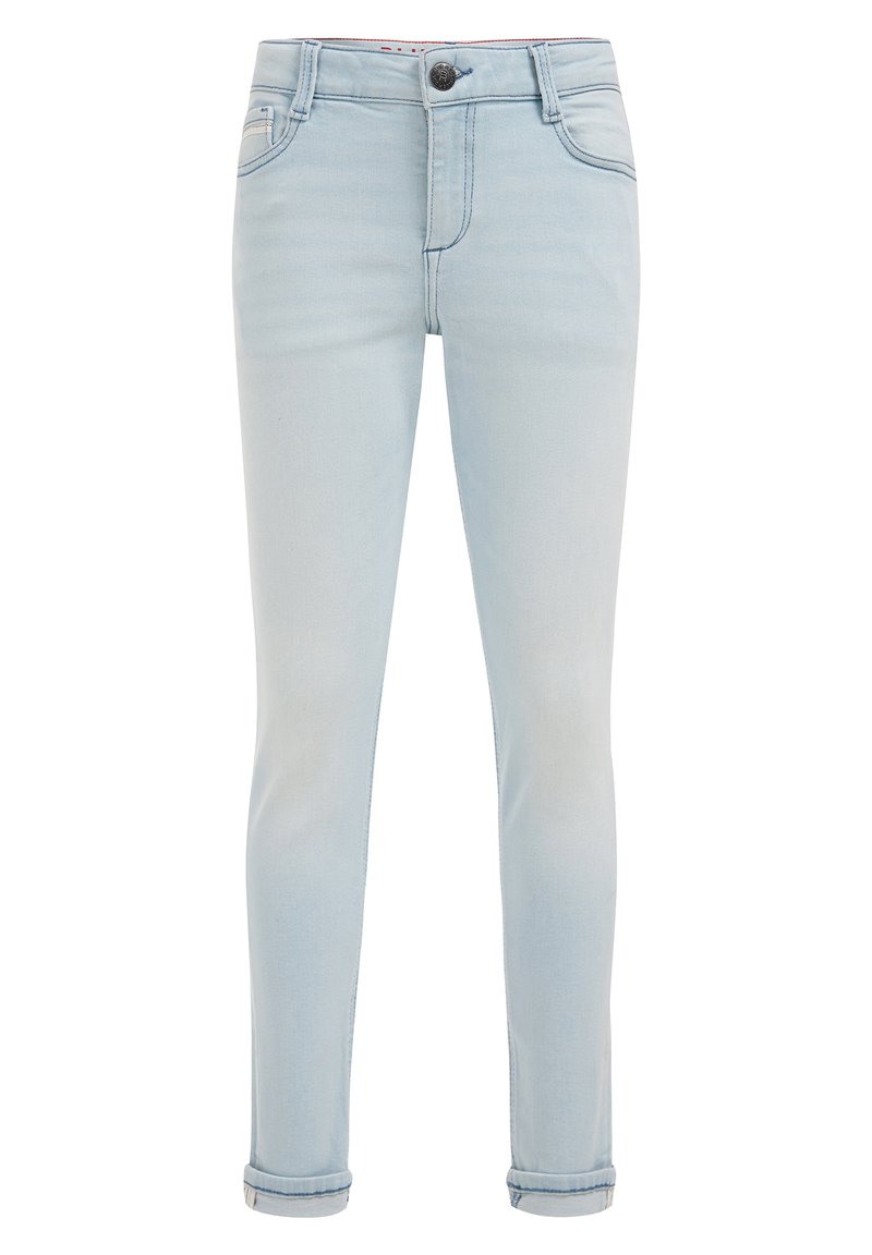 WE Fashion Slim fit jeans lichtblauw WE Fashion Slim fit jeans lichtblauw