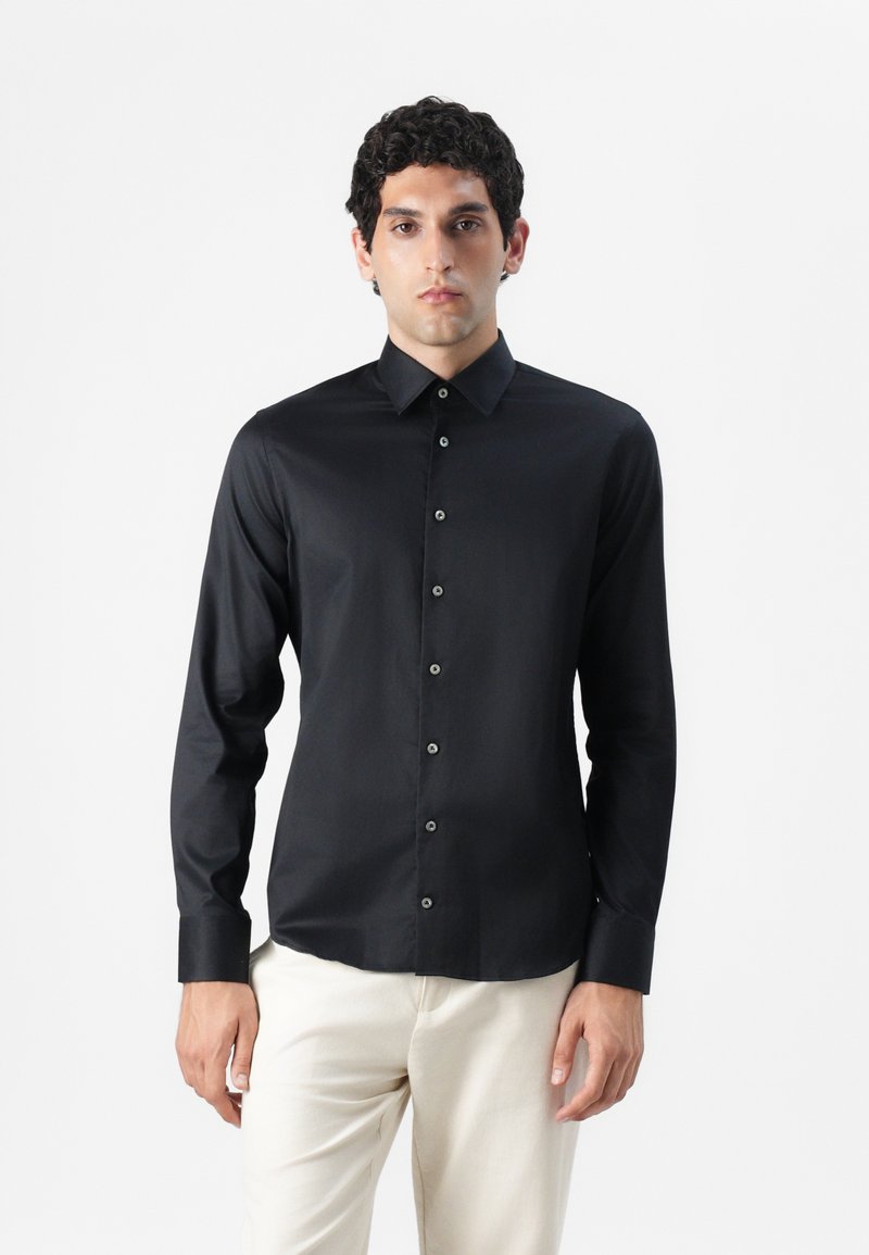 van Laack Overhemd zwart van Laack Overhemd zwart