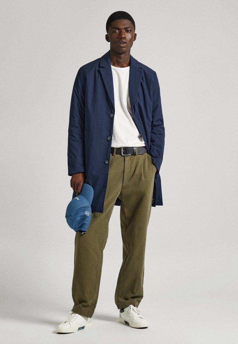 Pepe Jeans Halflange jas donkerblauw