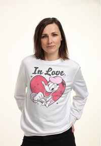 Disney MICKEY CLASSIC IN LOVE DONALD - Sudadera - white