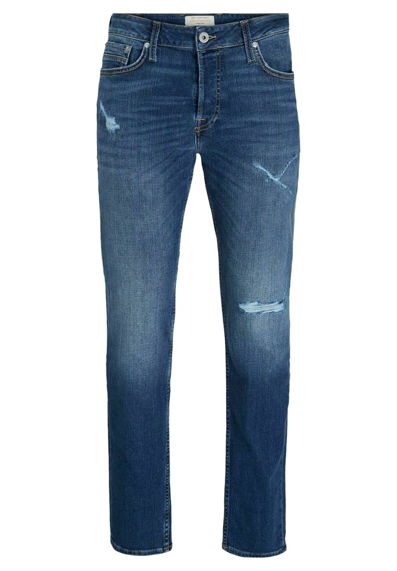jack & jones Straight leg jeans blauw denim/bluedenim