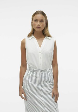 Vero Moda MYMILO  - Button-down blouse - snow white