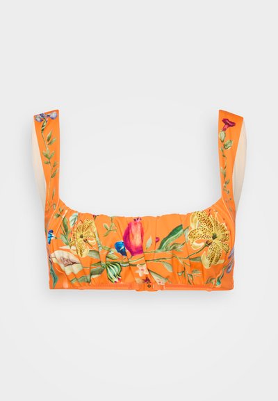 Alemais FLORES BALCONETTE  - Bikinitopp - tangerine