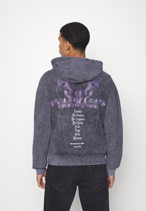 TOUR - Sweater - acid wash black